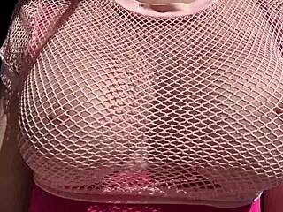 italian milf artemisia love with hot big tits bouncing outdoors