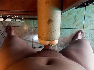 Fuck this huge real doll's vagina with toys until cumshot!