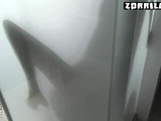 in the shower trailer