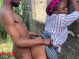 Naughty African Milf Takes Big Black Cock