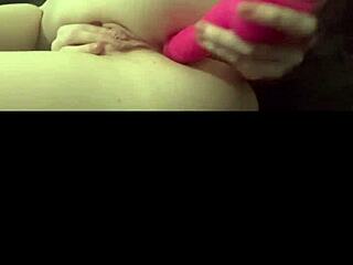 horny british slut gives wild girlfriend experience with college toy play