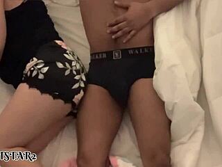 Sharing Bed With Hot Roommate's Big Ass