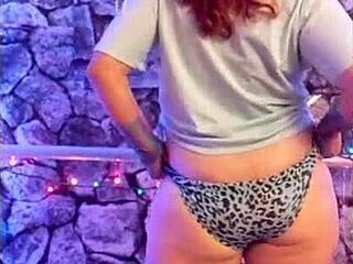 Amateur Mature Woman in Lingerie for June Promo