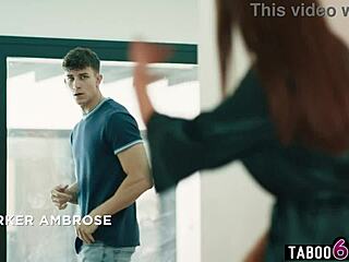 ملف ليكسي لونا كبيرة الصدر تقذف ابن زوجها قرب زوجها