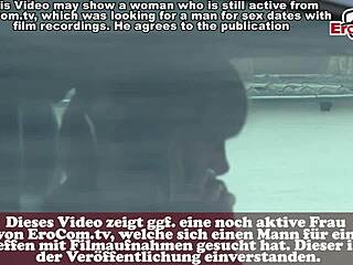 hey, wanna see this blonde slut in a German street casting for cash?