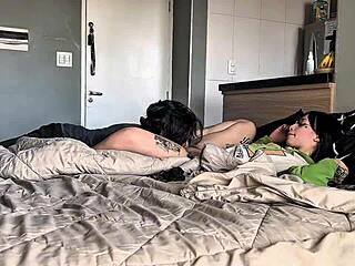 amberzinha and i got cozy for rough interracial sex on a cold day