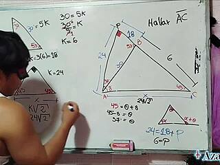 Wow, asian teacher teaches sexual math in bedroom!