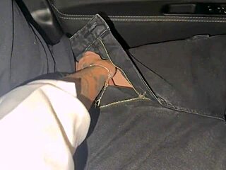 ela started with a blowjob in the car, then gave her ass when we arrived. so hot!