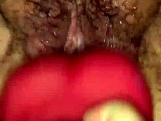 I’m obsessed, my hairy BBW milf got fisted wet!