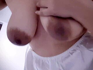 Damn, chubby babe can’t stop cumming in wet lingerie!