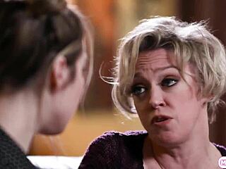 i can’t resist seducing my blonde fan for hot facesitting and ass licking