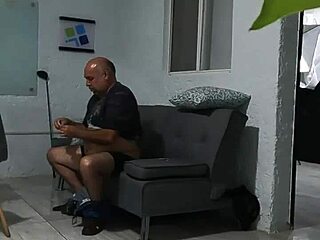 Me Cogió Mi Maestro De Cuando Estaba En La Escuela Y Ya Está Viejo Cámara 1