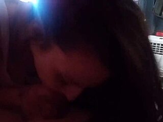 Free Use Blow Job with Cute Girlfriend Swallowing Close-Up, Wow!