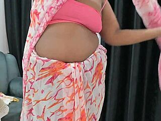 Indian Bhabhi's Hot Boobs Steal the Show