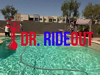 Tiffany Nacke in Group Double Vaginal by Pool