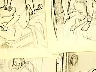 Vintage erotska umetnost priča očaravajuću priču o senzualnom antikvitetu