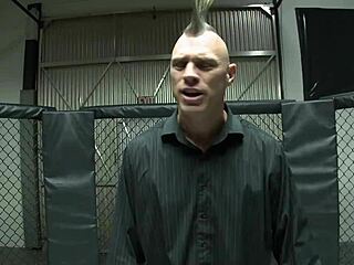 Can you believe it? Sophie Dee dominates the battle bang ring with anal play and stockings!