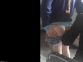 Amazing Big Ass Takes Hard Amateur Anal