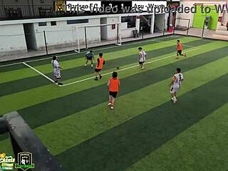 Partido de pariseofc vs wayra ends in hardcore sex with facial cumshot 😏