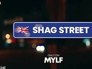 Chloe Savage and Marcus London explore European CFNM riding and clit licking in cinema setting