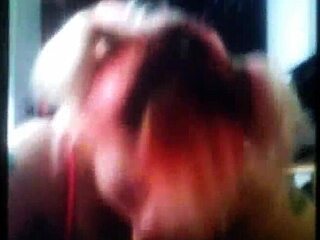 enjoying the art of deepthroat sucking and spitting