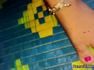 desi indian bhabhi aishwarya gets hot and rough bedroom fuck by husband