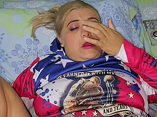 This golden blonde is the ultimate porn slut! 🔥