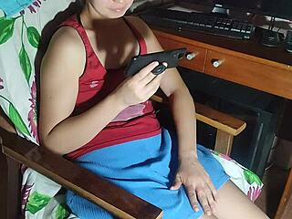 나... 포르노 보고 흥분해서 밤에 자위해