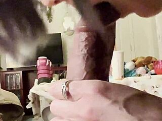 Milf Deepthroats Hung Stud Cock