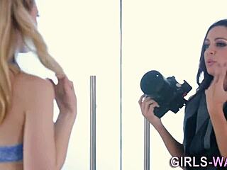 pretty lesbians eating wet vag in lingerie 😏