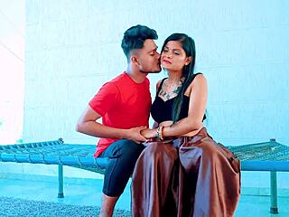 newly married bhabhi lay on the bed as her naughty devar seduced her into rough doggystyle fucking with big cock in tight pussy and anal assfucking. they added blowjob muff diving and spanking for intense wedding night sex.