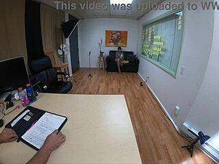 Skinny Slut Nataly Dewalt Gags And Chokes On Cock In Hardcore Casting Interview