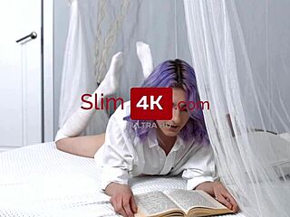Mia Cheers Skinny Teen Colored Hair Ass Fucked