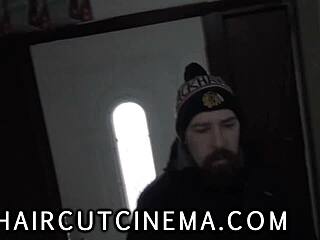 in haircut cinema, is the haircut a tool for female domination with bondage and spanking?