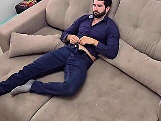 So, you come home from work and start jerking that big cock off right away?