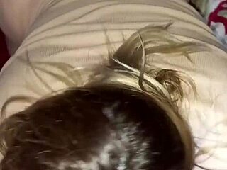 Hard anal and deepthroat in POV with my girlfriend