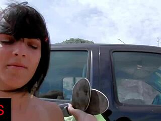 Brunette And Blonde Girls Fucked At Seaside