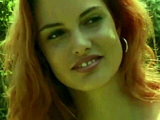 Blonde lesbian licks redhead pussy outdoors with fingering masturbation to cum in mouth