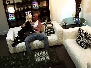 Milf Harmony Hex Fucked Till Her Pussys Sore And He Cums On Her Tits