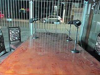 so ma santos oficial and binho ted are inviting rafão otaku to give his ass to luana reis live on incancelaveis podrecast, it's all amateur action.