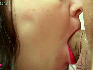 sensual blowjob close-up leads to creampie – want to watch?