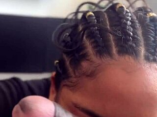 Pipe POV avec énorme BBC par couple amateur