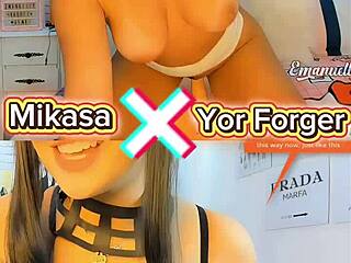 Yor Forger And Mikasa Cosplay Comparison