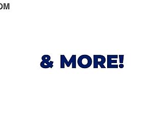 Hot British College Student Sucks Anonymous Cock At The Milking Table