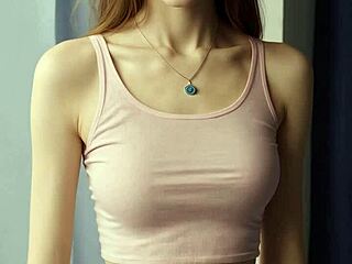 Fancy Eastern European Lingerie Model