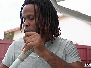 bangbros - rissa may shows perfect tits then invites pool guy to taste