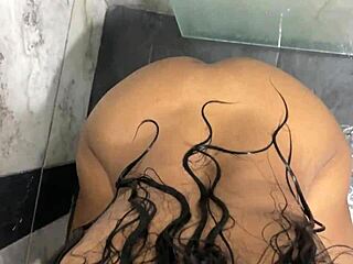 Sexy stepsister gets fucked in the shower