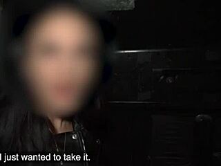 Pickedup euro fucks priest in van after stealing, outdoor reality cowgirl close-up piercing car public riding