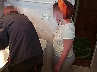 Mature Wife Fucked By Repairman While Husband Sleeps.