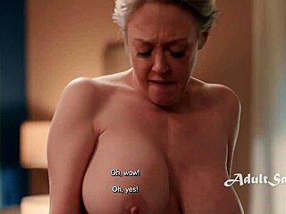 Milf dominates her young 18+ redhead submissive lesbian lover in hardcore scissoring.